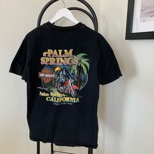 VINTAGE 1998 Harley Davidson Palm Springs T-Shirt